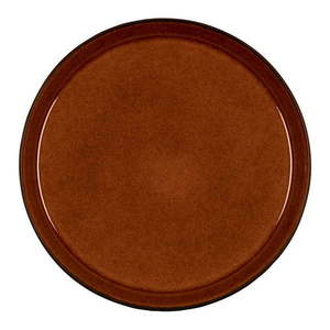 Čierny/jantárový kameninový tanier ø 27 cm Gastro Black/Amber – Bitz vyobraziť