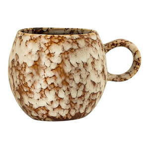 Hnedý/béžový keramický hrnček 280 ml Paula – Bloomingville vyobraziť