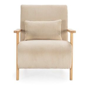 Béžové kreslo Bonnie – Marckeric vyobraziť