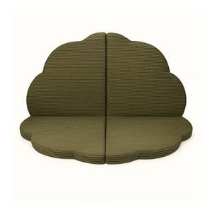 Khaki detská hracia podložka 160x160 cm – Meowbaby vyobraziť