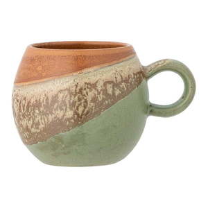 Zelený/oranžový keramický hrnček 280 ml Paula – Bloomingville vyobraziť