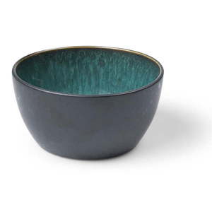 Zelená/čierna kameninová miska Gastro Green/Black – Bitz vyobraziť