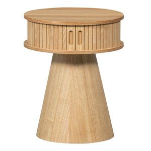 Nočný stolík v dekore borovice v prírodnej farbe Karri – WOOOD vyobraziť