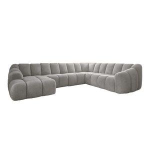 Svetlosivá rohová pohovka (pravý roh/do tvaru "U") Shell – Miuform vyobraziť