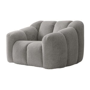 Svetlosivé kreslo Shell – Miuform vyobraziť