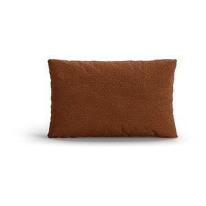 Terakotový vankúš na gauč z textílie buklé Poppy – Micadoni vyobraziť