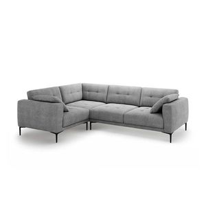 Sivá rohová pohovka (ľavý roh/do L) Bemy – Micadoni vyobraziť