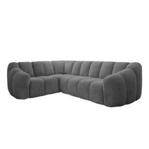 Sivá rohová pohovka (ľavý roh/do L) Shell – Miuform vyobraziť