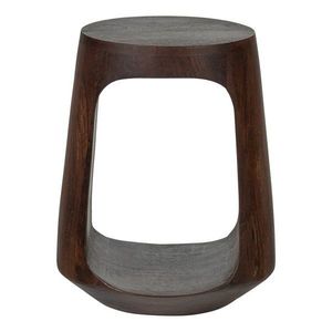 Okrúhly odkladací stolík z mangového dreva ø 33 cm Bayo – WOOOD vyobraziť