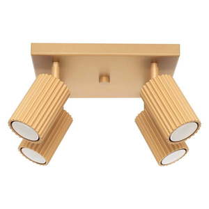 Bodové svietidlo v zlatej farbe 25x25 cm Gleam – Nice Lamps vyobraziť