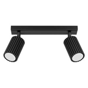 Čierne bodové svietidlo 6, 5x30 cm Gleam – Nice Lamps vyobraziť