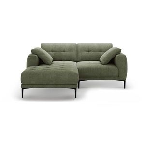 Zelená rohová pohovka (ľavý roh/s leňoškou) Bemy – Micadoni vyobraziť