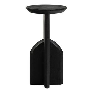 Okrúhly odkladací stolík z masívu akácie ø 30 cm Kioni – WOOOD vyobraziť