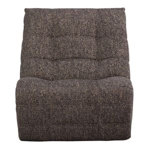 Antracitové polohovacie relaxačné kreslo Hein – WOOOD vyobraziť