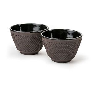 Vínovočervené šálky v súprave 2 ks z liatiny 100 ml Xilin – Bredemeijer vyobraziť