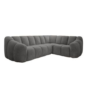 Sivá rohová pohovka (pravý roh/do L) Shell – Miuform vyobraziť