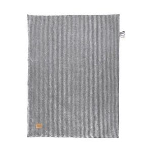 Sivá menčestrová detská deka 100x77 cm – Meowbaby vyobraziť