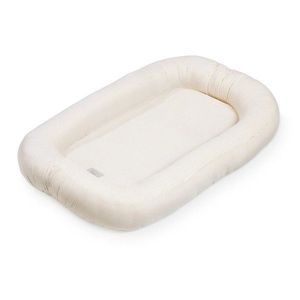 Béžové hniezdočko pre bábätko 52x84 cm Classic Stripes Camel – Cam Cam Copenhagen vyobraziť