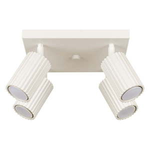 Krémovobiele bodové svietidlo 25x25 cm Gleam – Nice Lamps vyobraziť