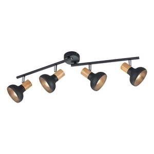 Matne čierne bodové svietidlo ø 10 cm Latika – Trio vyobraziť