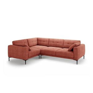 Rohová pohovka v tehlovej farbe (ľavý roh/do L) Bemy – Micadoni vyobraziť