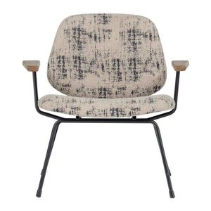 Béžové ženilkové kreslo Aure – WOOOD vyobraziť