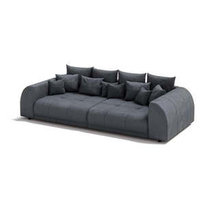 Tmavosivá menčestrová pohovka 310 cm Vanessa – Ropez vyobraziť