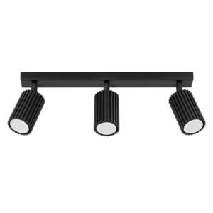 Čierne bodové svietidlo 6, 5x45 cm Gleam – Nice Lamps vyobraziť