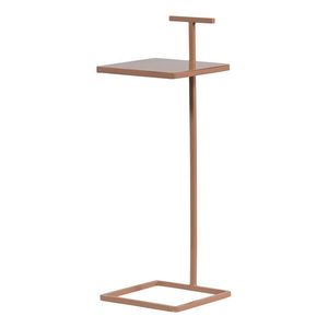 Kovový odkladací stolík 22x22 cm Toste – WOOOD vyobraziť