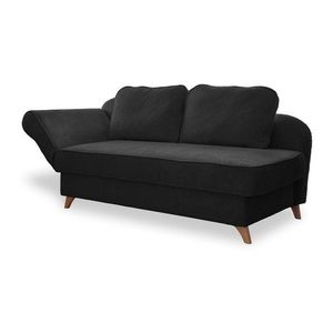 Antracitová menčestrová leňoška (ľavý roh) Chic Charlotte – Miuform vyobraziť