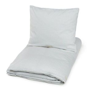 Svetlomodrá detská obliečka na jednolôžko z Bio bavlny 140x200 cm Classic Stripes Blue – Cam Cam Copenhagen vyobraziť