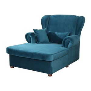 Modrá zamatová leňoška Lord – Ropez vyobraziť