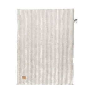 Krémová menčestrová detská deka 100x77 cm – Meowbaby vyobraziť