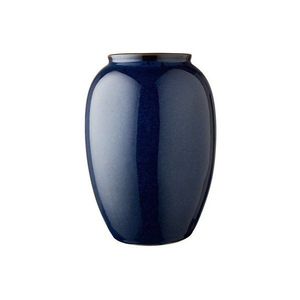Tmavomodrá kameninová váza (výška 25 cm) Gastro Dark Blue – Bitz vyobraziť