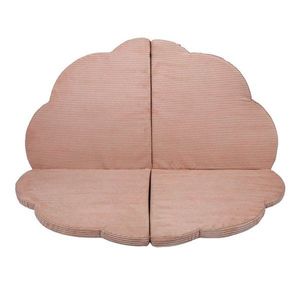 Ružová detská hracia podložka 160x160 cm – Meowbaby vyobraziť