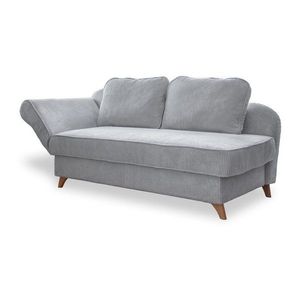 Svetlosivá menčestrová leňoška (ľavý roh) Chic Charlotte – Miuform vyobraziť