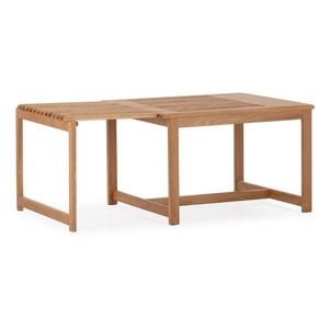 Konferenčný stolík z dubového dreva v prírodnej farbe 60x70 cm Unai – MOME vyobraziť