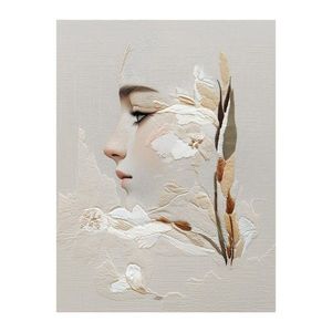 Obraz 60x80 cm Stitched Bloom – Styler vyobraziť