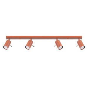 Bodové svietidlo v tehlovej farbe 6x81 cm Etna – Nice Lamps vyobraziť