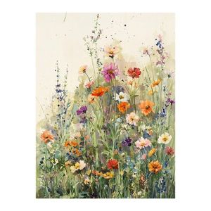 Obraz 60x80 cm Wildflowers – Styler vyobraziť