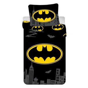 Bavlnená detská obliečka na jednolôžko 140x200 cm Batman "The Emblem" – Jerry Fabrics vyobraziť