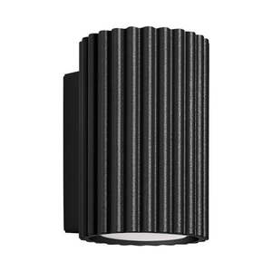 Čierne nástenné svietidlo Gleam – Sollux vyobraziť