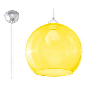 Žlté stropné svietidlo Sollux Bilbao vyobraziť