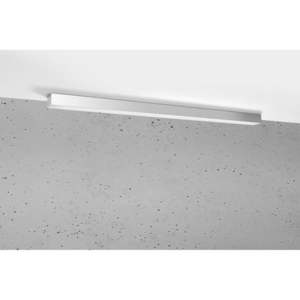 Sivé LED stropné svietidlo 117x6 cm Lemmi - Sollux vyobraziť