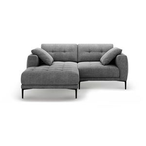 Sivá rohová pohovka (ľavý roh/s leňoškou) Bemy – Micadoni vyobraziť