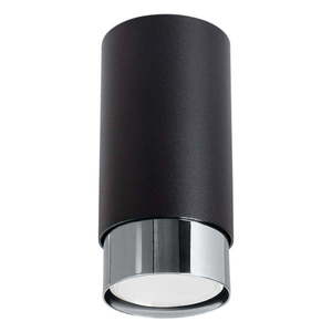 Stropné svietidlo v čierno-striebornej farbe Crown – Sollux vyobraziť