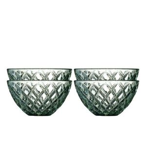 Zelené sklenené misky v súprave 4 ks 325 ml Sorrento – Lyngby Glas vyobraziť