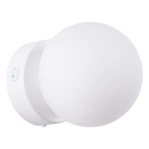 Biele nástenné svietidlo Blaze – Sollux vyobraziť