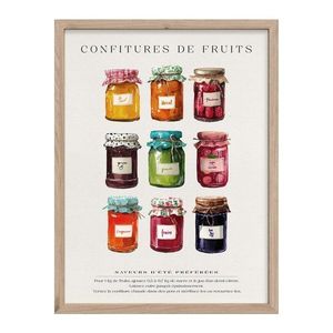 Obraz 30x40 cm Confitures – Styler vyobraziť