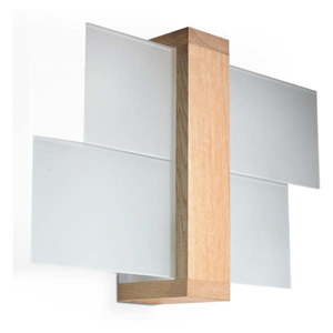 Nástenné svietidlo Sollux Leda Natural vyobraziť